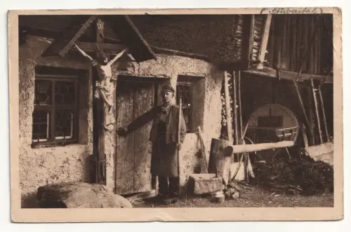 Tiroler Bauernhäuser Aachen. jahr 1915