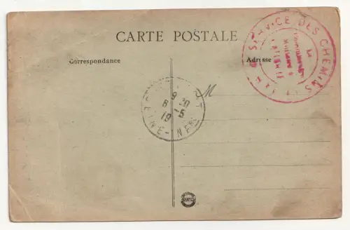 Puget sur Argens. Tour de l Horloge. jahr 1919