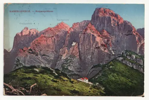 Kaisergebirge. Stripsenjochhaus.