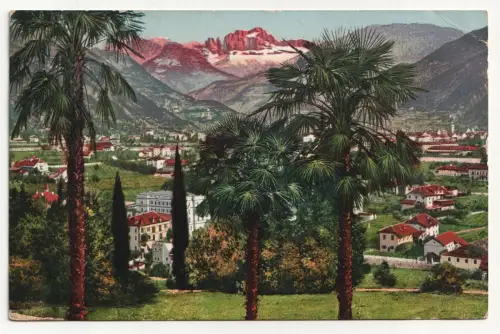 Gries-Bozen gegen den Rosengarten.