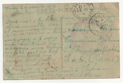 Campagne D Orient 1914-1917 Groupe de Navives Hopitaux: Navare Lafayette Sphinx