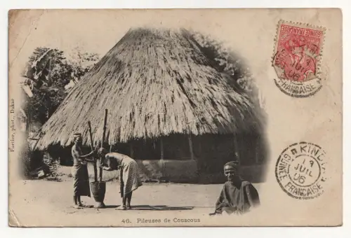 Pileuses de Couscous. jahr 1906