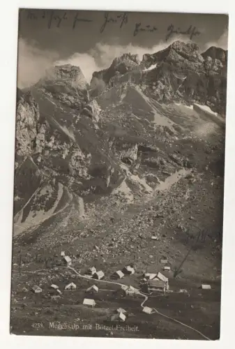 Meglisalp mit Bötzel Freiheit