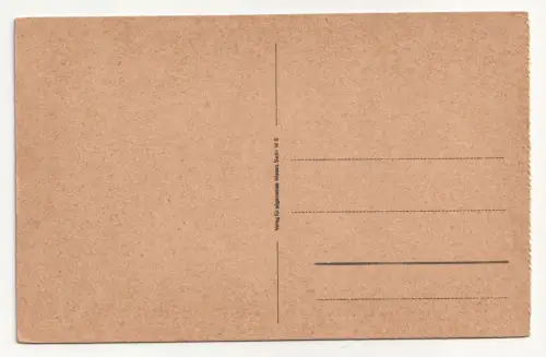 Bantheville. Straße mit Kirche.