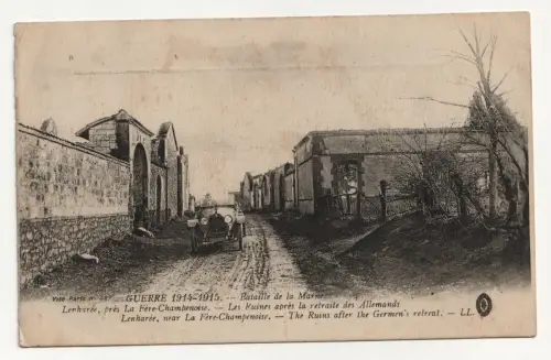 Guerre 1914-1915. Bataille de la Marne.