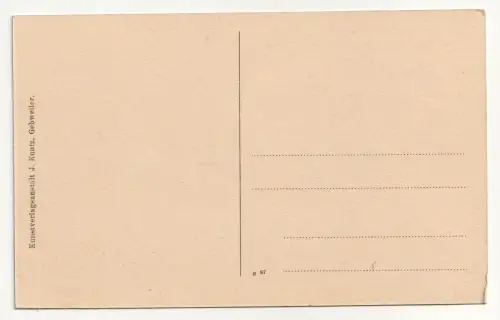 Gruß aus Reichenweier. Drei Kirchen.