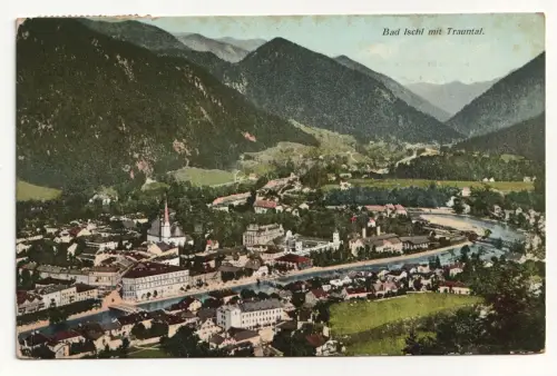 Bad Ischl mit Trauntal. jahr 1908