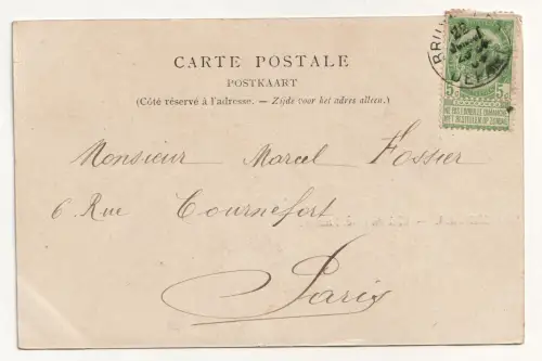 Bruxelles. Chateau de Laeken. jahr 1904