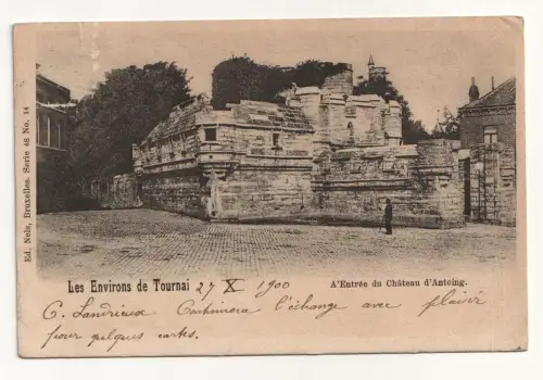 Les Environs de Tournai. jahr 1900