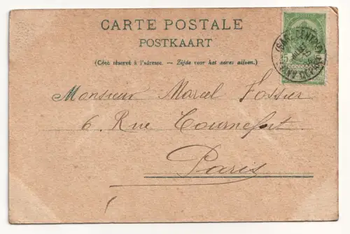 Bruxelles. L Entrepot. jahr 1904