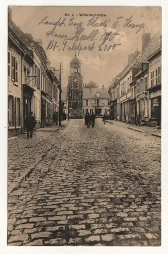 Wilhelmstrasse. jahr 1918. Feldpost