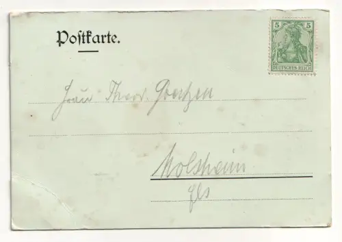 Saales Unter-Elsass. Sanatorium Tannenberg. jahr 1904