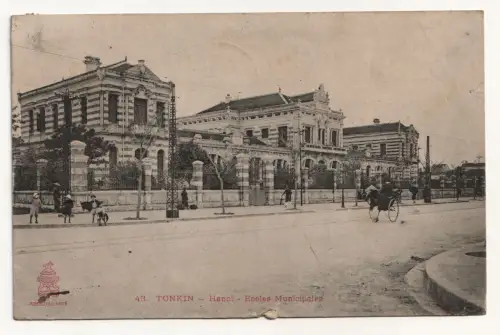 Tonkin - HanoY Ecoles Municipales. jahr 1906
