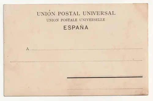 Malaga - El Chorro - La Cascada. Alte Ansichtskarte