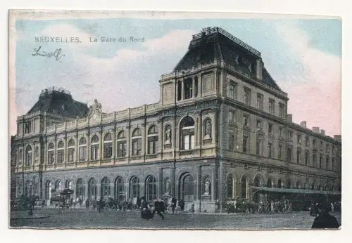 Bruxelles. La Gare du Nord.