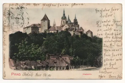 Prag. Hradschin. jahr 1901