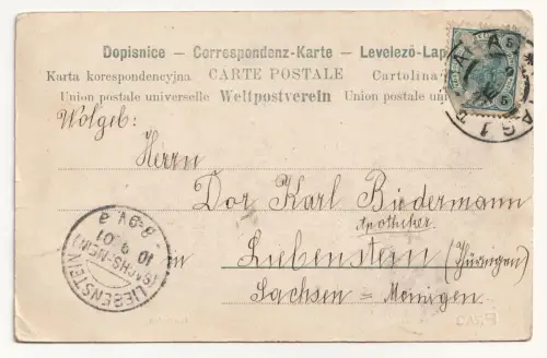 Prag. Hradschin. jahr 1901