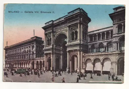 Milano - Galleria Vitt Emanuele II. jahr 1917