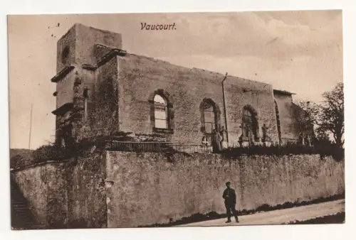 Vaucourt. jahr 1916. Feldpost