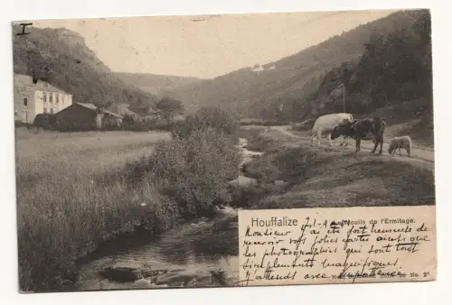 Houffalize. Le Moulin de l Ermitage. jahr 1901