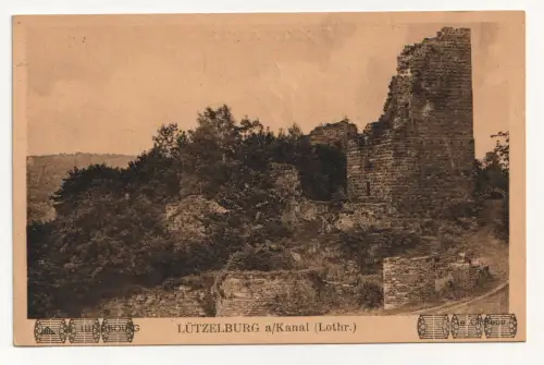 Lützelburg a/Kanal (Lothr.) Feldpost