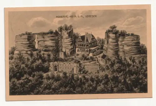 Hohbarr, 460 m ü. m. Vogesen. jahr 1912