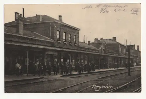 Tergnier. Feldpost. jahr 1915
