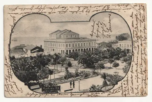 Madeira 125. Alte Ansichtskarte