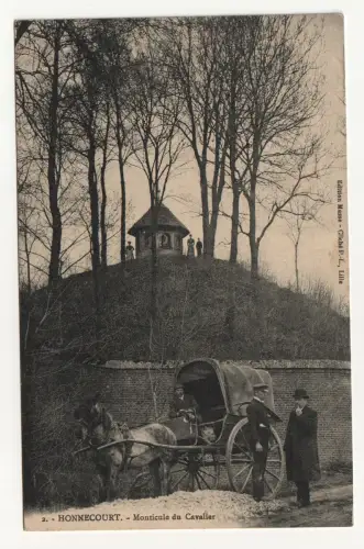 HONNECOURT. - Monticule du Cavalier. Feldpost. jahr 1914