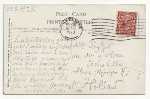 FOLKESTONE. ZIG-ZAG PATH & PIER