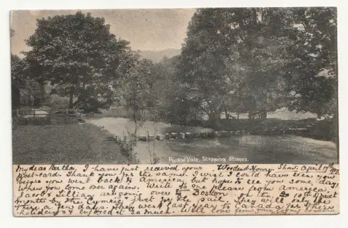 Rydal Vale, Stepping Stones. jahr 1907