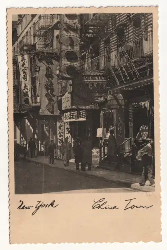 New York. China Town