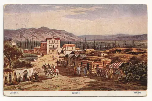 Jéricho. JORDAN HOTEL. jahr 1911