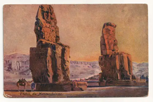 Theben, die Memnonskolosse