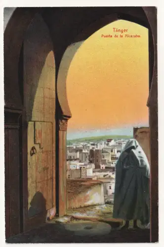 Tánger. Puerta de la Alcazaba.