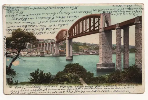 Plymouth. Saltash Bridge.