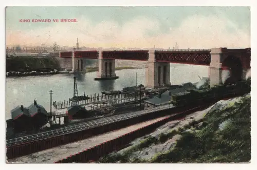KING EDWARD VII BRIDGE. jahr 1906
