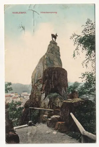 KARLSBAD. Hirschensprung.
