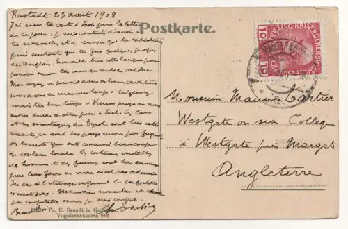 Dachstein-Gebiet. jahr 1908