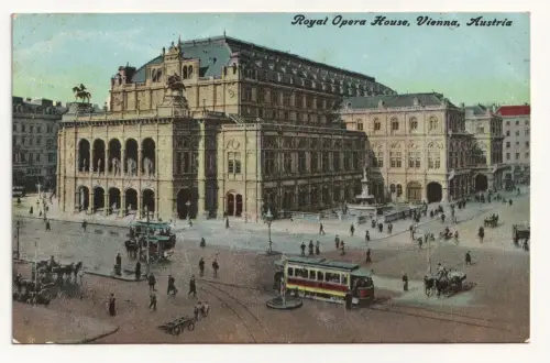 Royal Opera House, Vienna, Austria.