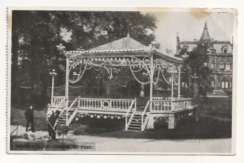 Roubaix. Le Kiosque du Parc. jahr 1915. Feldpost