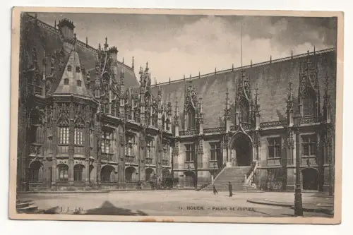Rouen. Palais de Justice. jahr 1916. Feldpost