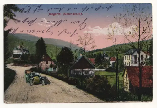 Jaegertal (Unter-Elsaß). 1918. stempel 126 inf reg