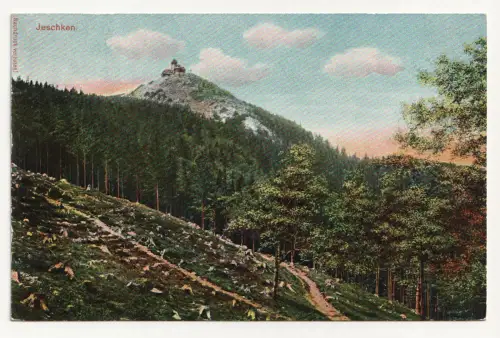 Jeschken. Alte Ansichtskarte