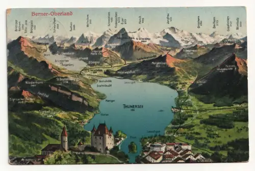 Berner-Oberland. jahr 1910