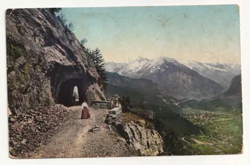 Hasleberg-Brünigstrasse, 1050 m. jahr 1913