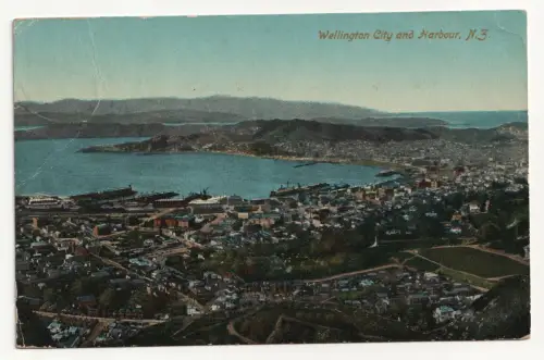 Wellington City and Harbour, N.3.