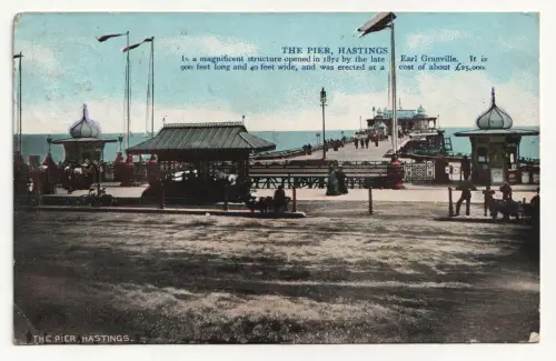 THE PIER HASTINGS. jahr 1908