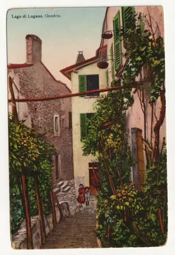 Lago di Lugano. Gandria.