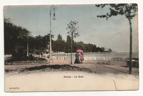 Ouchy Le Quai. jahr 1910